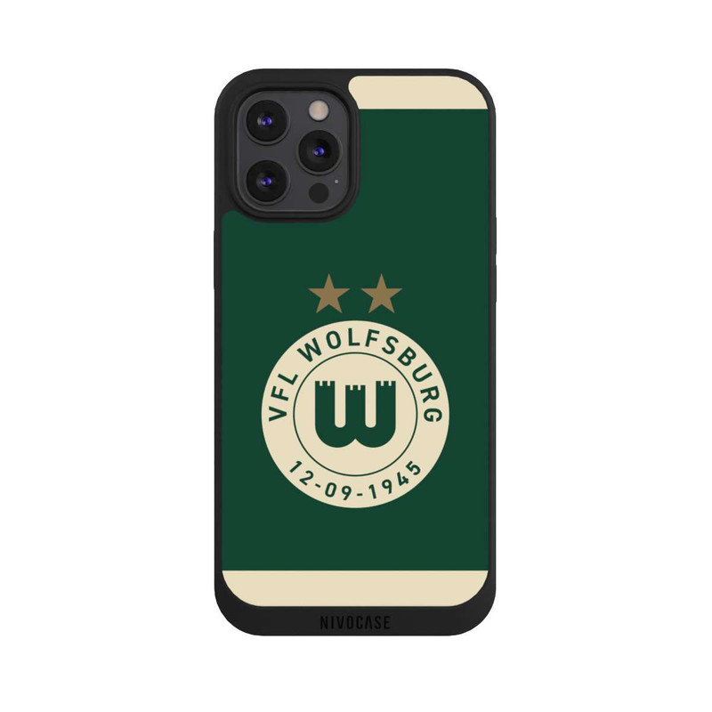 iPhone 12 Pro Max NIVOpure VfL Wolfsburg 80 Jahre Logo Frauen Streifen