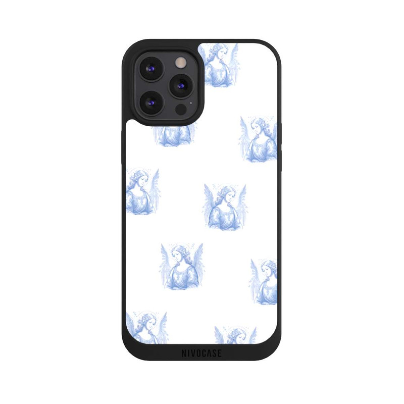 iPhone 12 Pro Max NIVOpure Angel Pattern Toile de Jouy