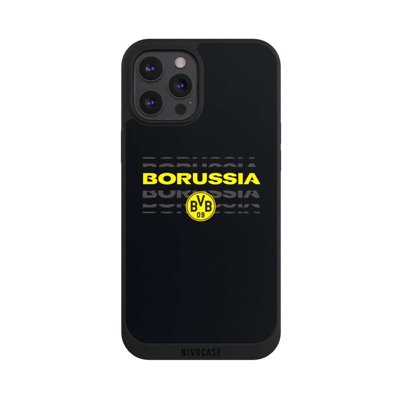 iPhone 12 Pro Max NIVOpure Borrussia Yellow Black