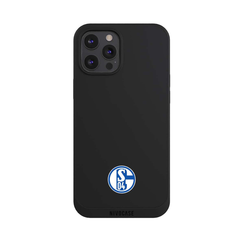 iPhone 12 Pro Max NIVOpure FC Schalke 04 Logo Klein Transparent