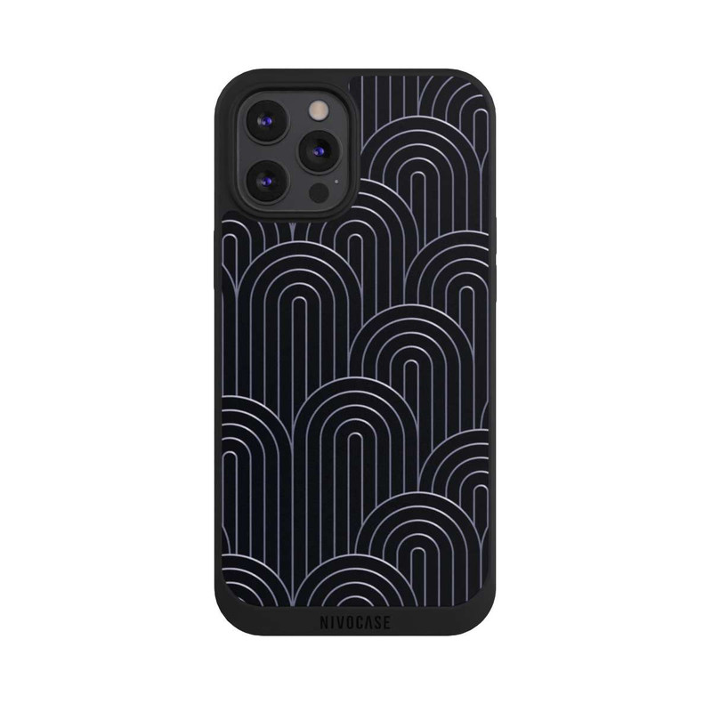 iPhone 12 Pro Max NIVOpure Art Déco Argent