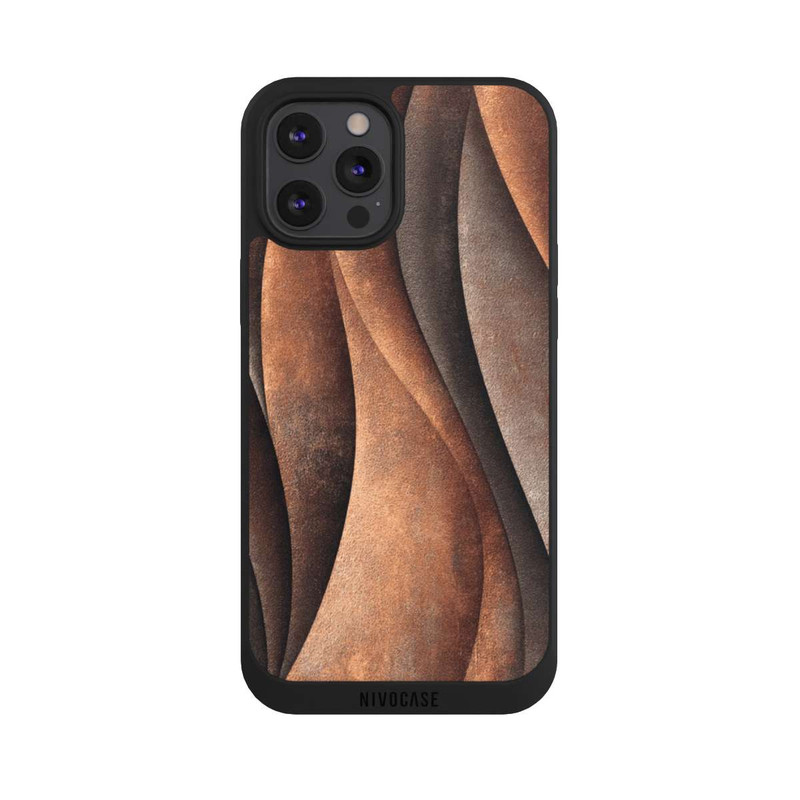 iPhone 12 Pro Max NIVOpure Bronze-Look Luxuriös