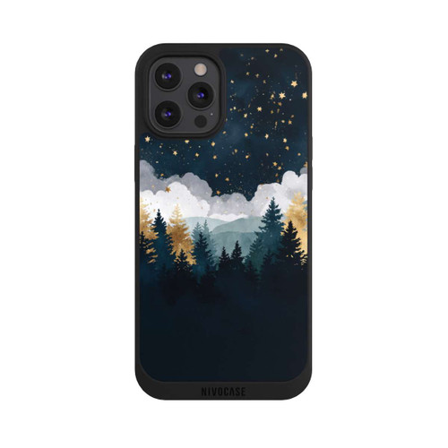Apple iPhone 12 Pro Max NIVOpure Forêt Nocturne Indigo