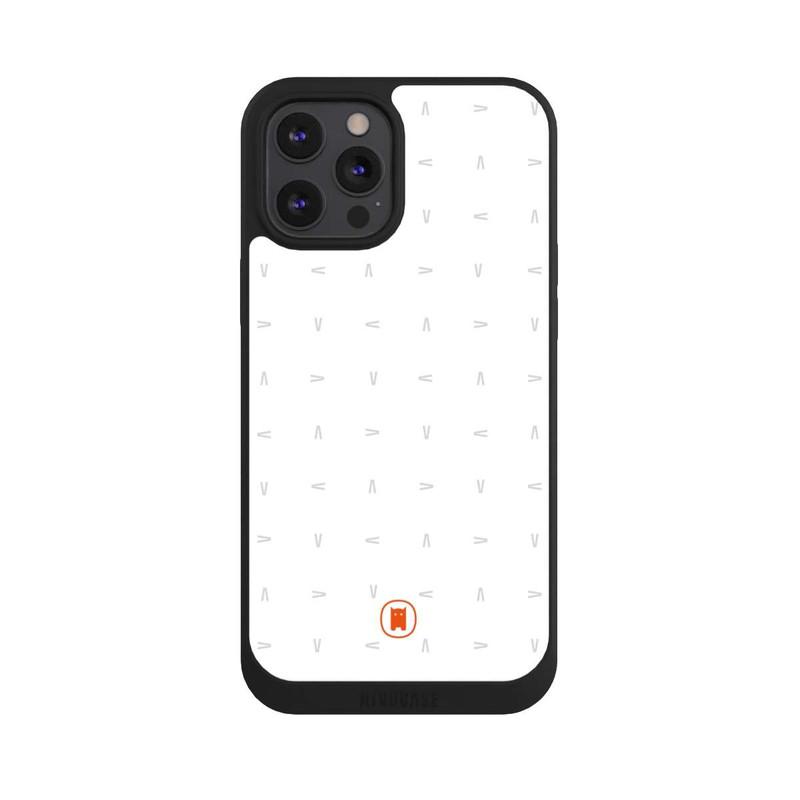 iPhone 12 Pro Max NIVOpure Nivocase Pattern White Grey