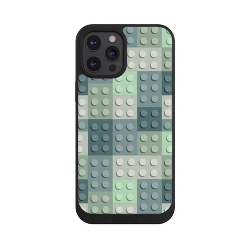 Apple iPhone 12 Pro Max NIVOpure Grünes Blockmuster
