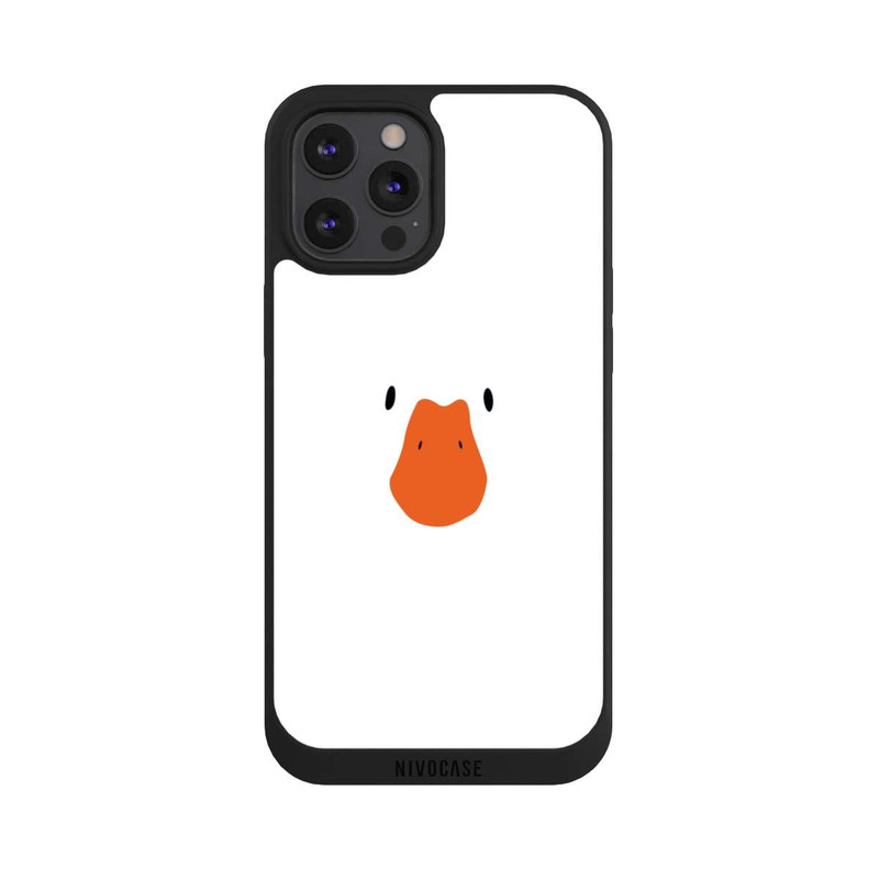 iPhone 12 Pro Max NIVOpure Visage de canard blanc
