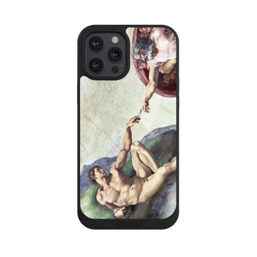 Apple iPhone 12 Pro Max NIVOpure Michelangelo Buonarroti Création d'Adam