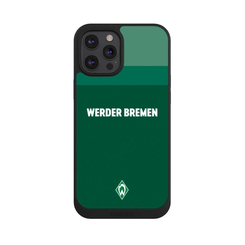iPhone 12 Pro Max NIVOpure Werder Bremen Schriftzug Raute