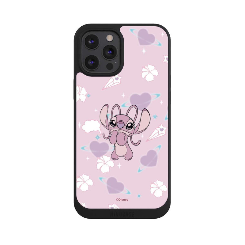 iPhone 12 Pro Max NIVOpure Disney Classics Lilo & Stitch Angel Cute Pink