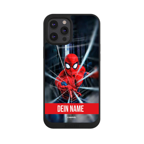 Apple iPhone 12 Pro Max NIVOpure Spiderman Webs in Action personnalisable