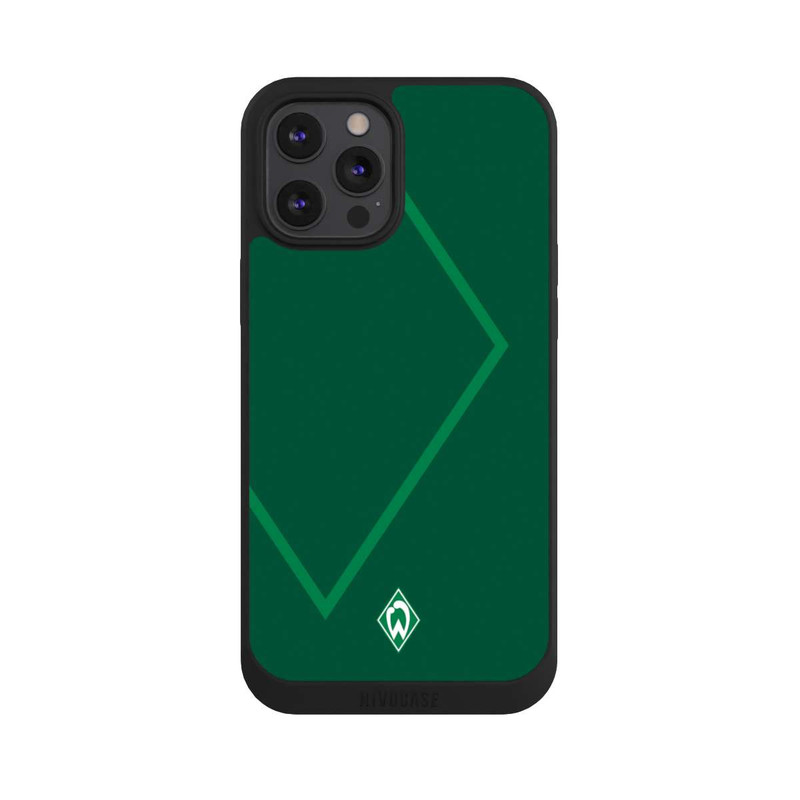 iPhone 12 Pro Max NIVOpure Werder Grün Rautenelement