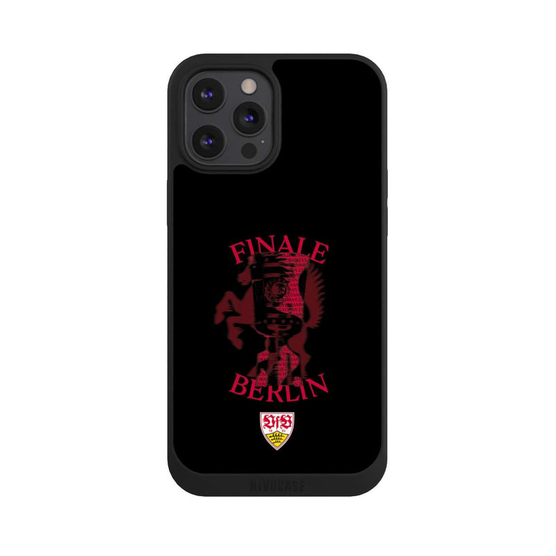 iPhone 12 Pro Max NIVOpure VfB Stuttgart Pokalfinale 2026 schwarz