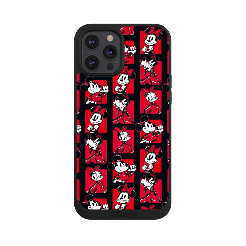 iPhone 12 Pro Max NIVOpure Mickey Mouse Rally Pattern Red