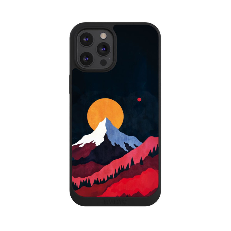 iPhone 12 Pro Max NIVOpure Mont Blanc Abstrakt
