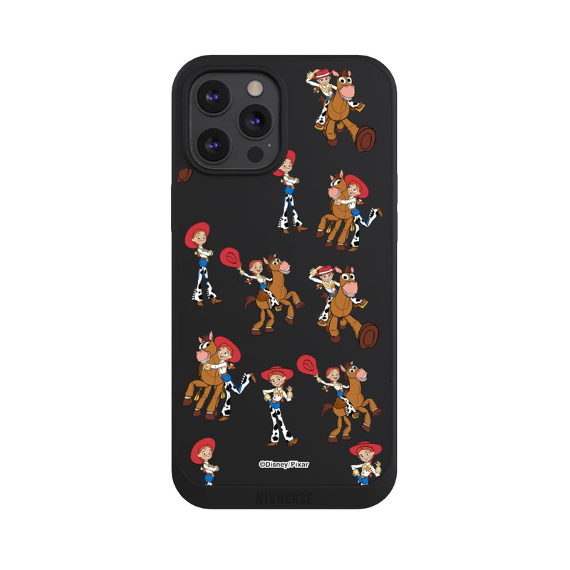 iPhone 12 Pro Max NIVOpure Toy Story 5 Jessie Cowboy Pattern Transparent