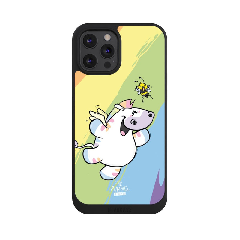 iPhone 12 Pro Max NIVOpure Zebrasus Happy Rainbow