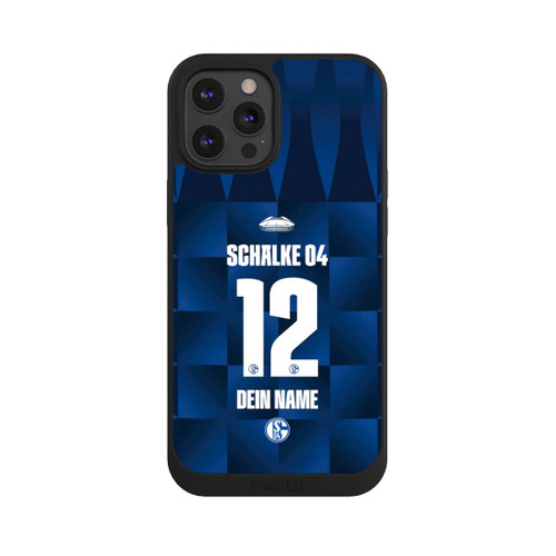 Apple iPhone 12 Pro Max NIVOpure Schalke 04 Trikot Personalisierbar 26-27
