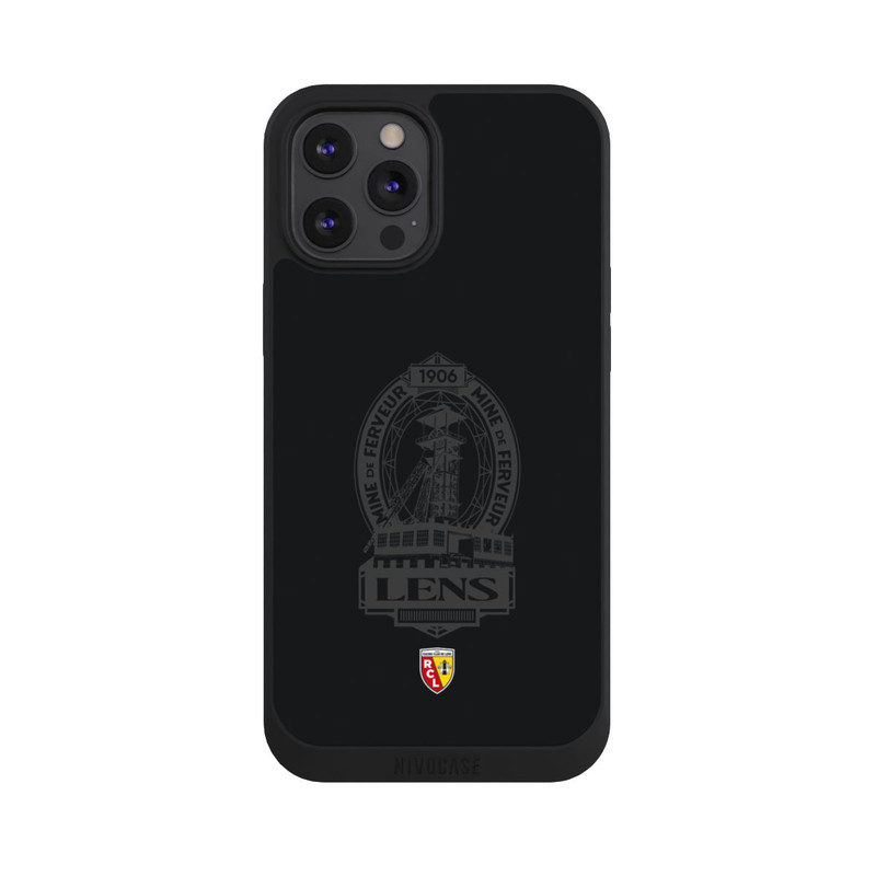 iPhone 12 Pro Max NIVOpure RC Lens Mine de Ferveur Emblème noir