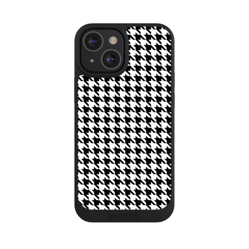 Apple iPhone 13 Mini NIVOpure Hahnentritt Schwarz Weiß