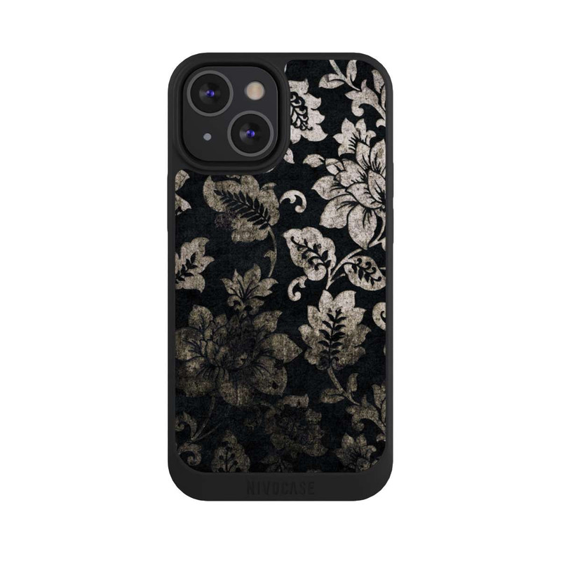 iPhone 13 Mini NIVOpure Silber Schwarz Vintage