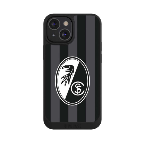 Apple iPhone 13 Mini NIVOpure SC Freiburg - Grau Gestreift