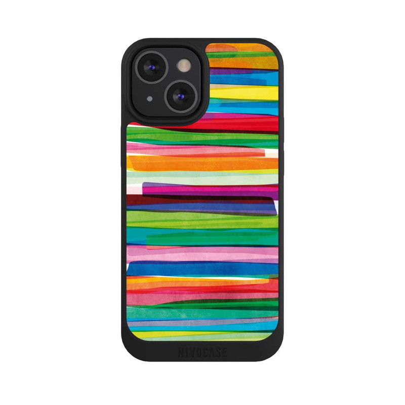 iPhone 13 Mini NIVOpure Bunte Streifen1