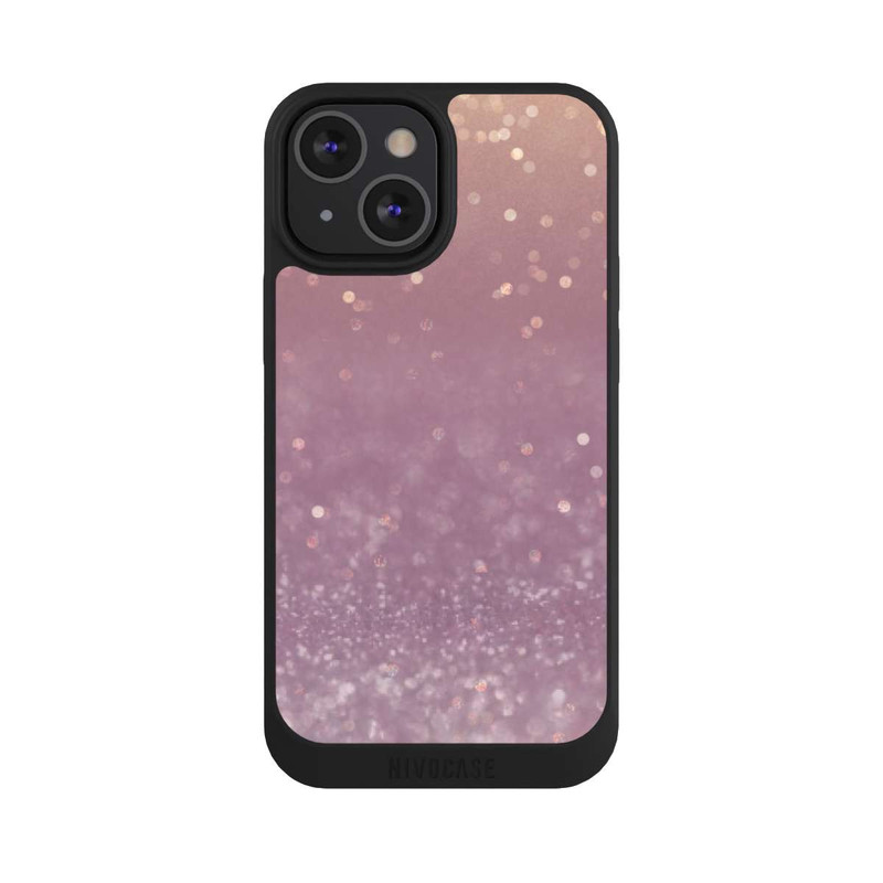 iPhone 13 Mini NIVOpure Zarter Glanzglitzerdruck