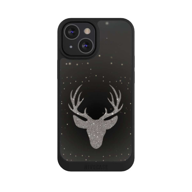 iPhone 13 Mini NIVOpure Hirsch Glitzer Look