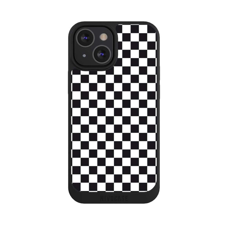 iPhone 13 Mini NIVOpure Ska  - schwarz & weiß