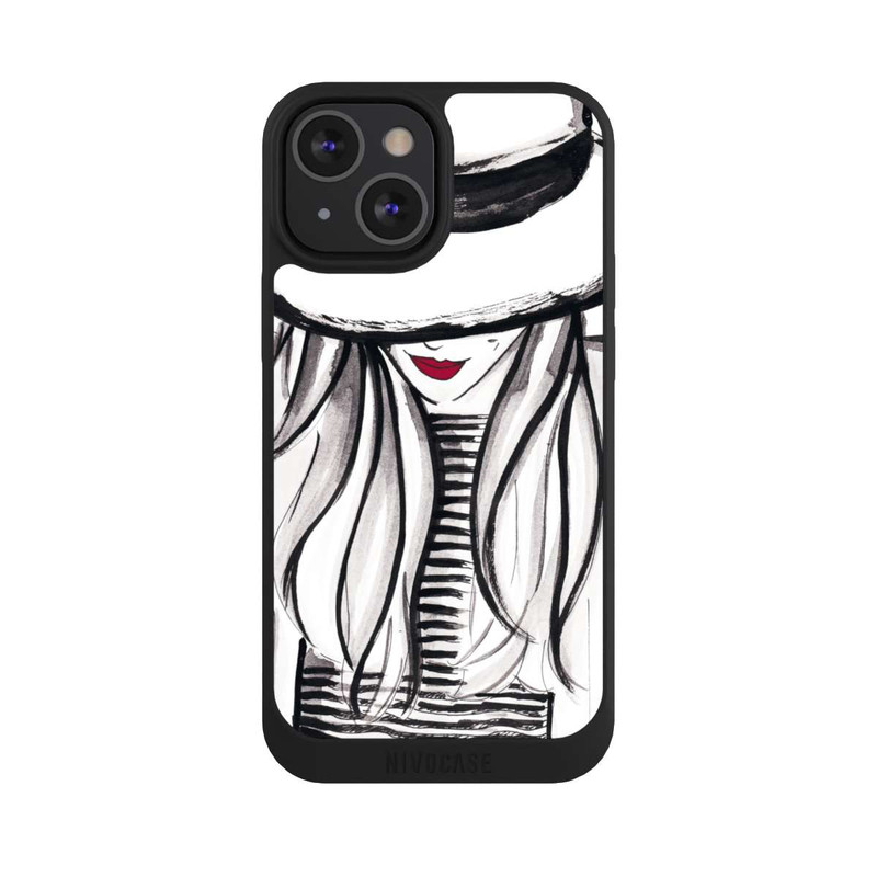 iPhone 13 Mini NIVOpure Powerfrau mit Hut
