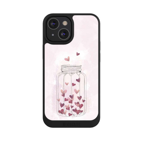 Apple iPhone 13 Mini NIVOpure Herzen im Glas