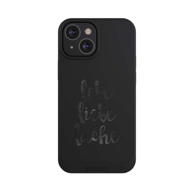 iPhone 13 Mini NIVOpure Lebe Liebe Lache ohne Hintergrund