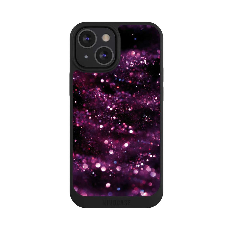 iPhone 13 Mini NIVOpure Lilac Sparkles Look