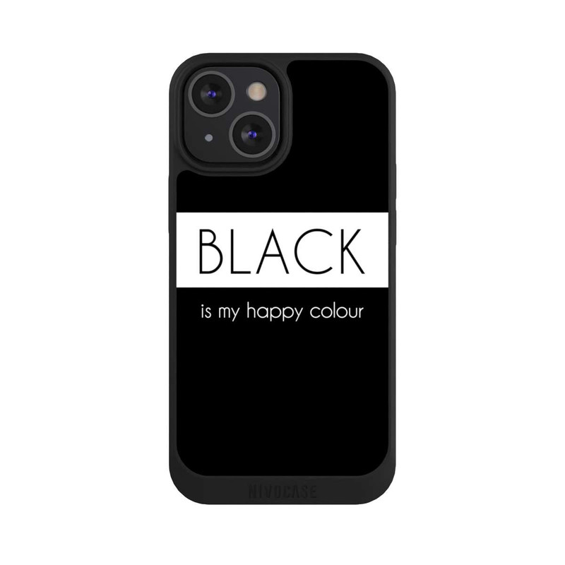 iPhone 13 Mini NIVOpure Black is my Happy Colour