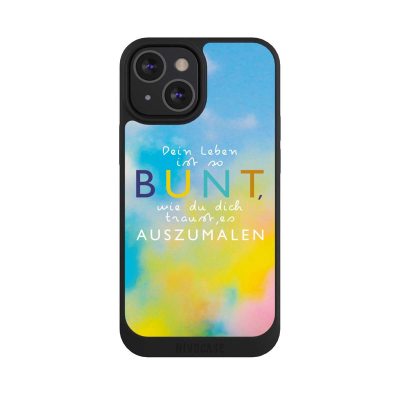 iPhone 13 Mini NIVOpure Das Leben ist Bunt