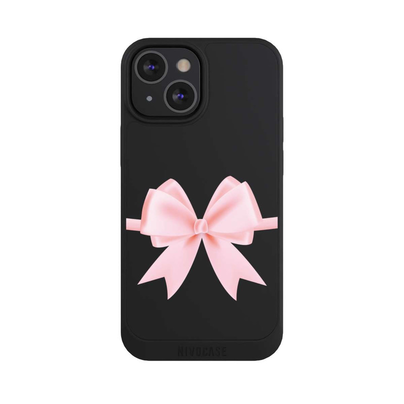 iPhone 13 Mini NIVOpure Rosa Schleife ohne Hintergrund