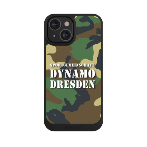 Apple iPhone 13 Mini NIVOpure SGDD Camouflage Grün - Dynamo Dresden