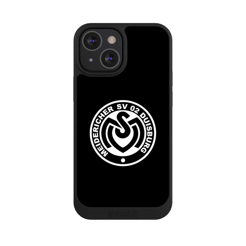 iPhone 13 Mini NIVOpure MSV Logo auf Schwarz