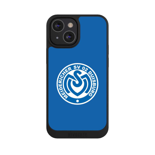 Apple iPhone 13 Mini NIVOpure MSV Logo auf Blau