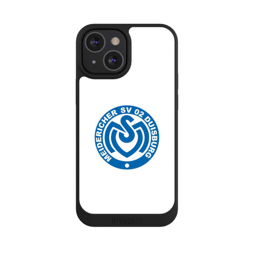 Apple iPhone 13 Mini NIVOpure MSV Logo auf Weiß