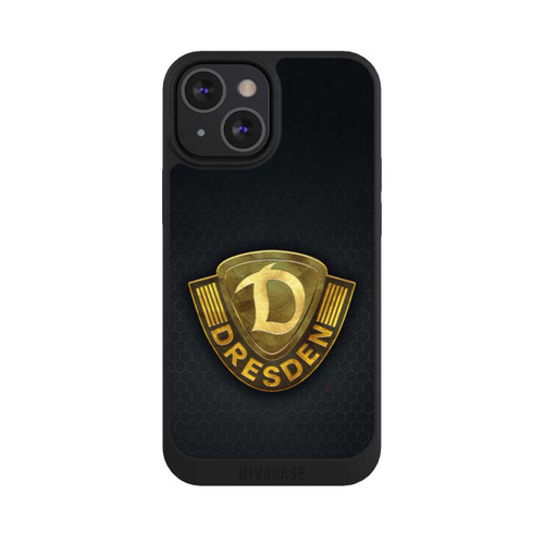 Apple iPhone 13 Mini NIVOpure Goldenes Logo Look Dynamo Dresden
