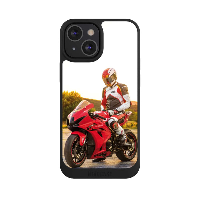 iPhone 13 Mini NIVOpure Rotes Motorrad MDS