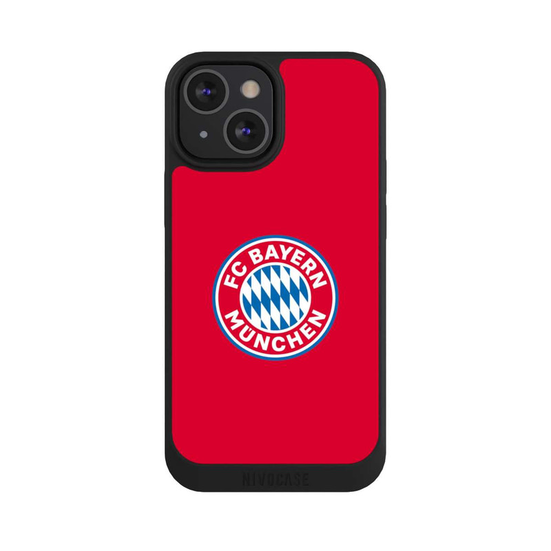 iPhone 13 Mini NIVOpure FCB Logo auf Rot
