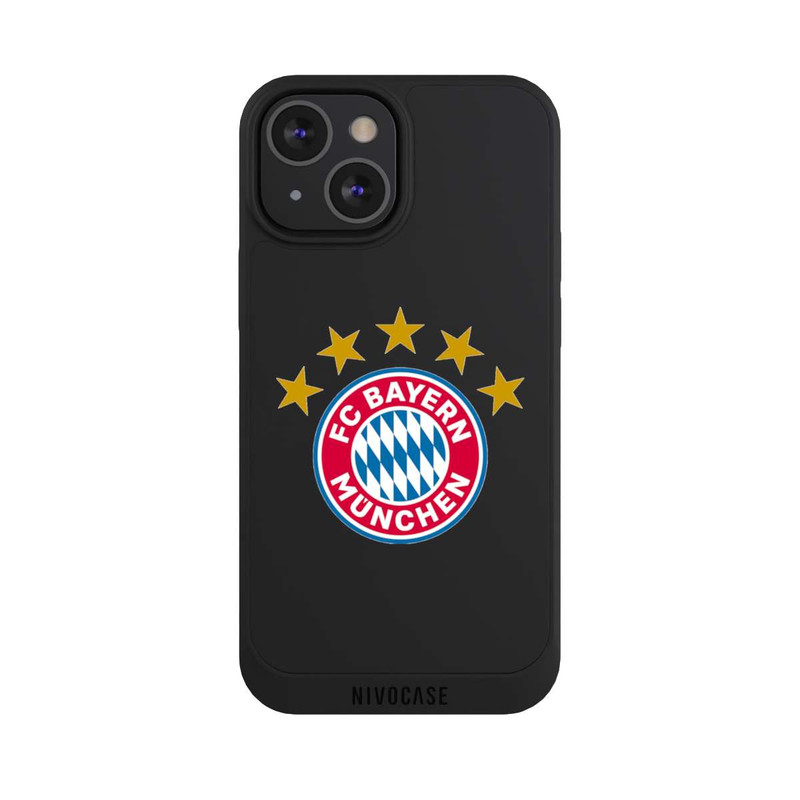 iPhone 13 Mini NIVOpure FCB Logo with stars - transparent