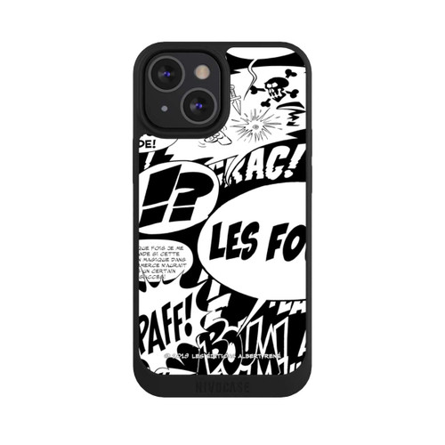 Apple iPhone 13 Mini NIVOpure Sprechblasen Asterix Schwarz