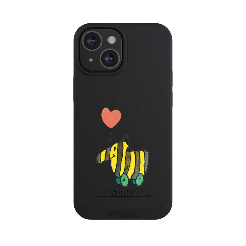 iPhone 13 Mini NIVOpure Tigerente Herz transparent