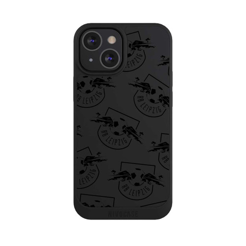 Apple iPhone 13 Mini NIVOpure Logos RB Leipzig Schwarz - ohne Hintergrund