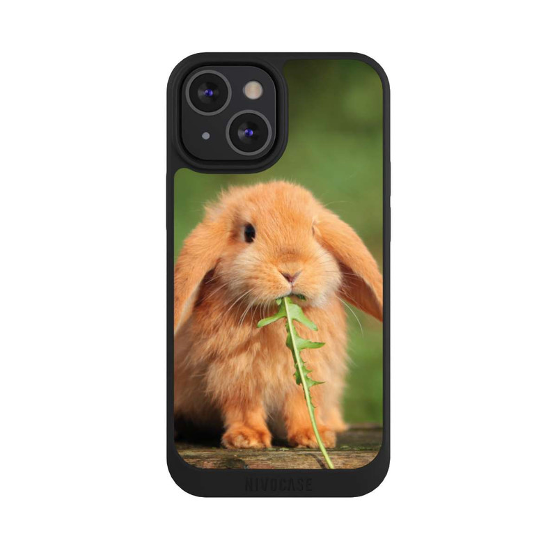 iPhone 13 Mini NIVOpure Kaninchen mit Grünzeug