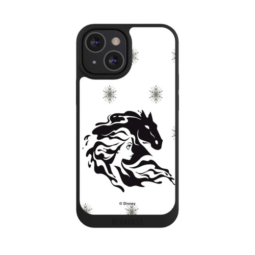 Apple iPhone 13 Mini NIVOpure Elsa Waterhorse Eiskönigin 2 black and white