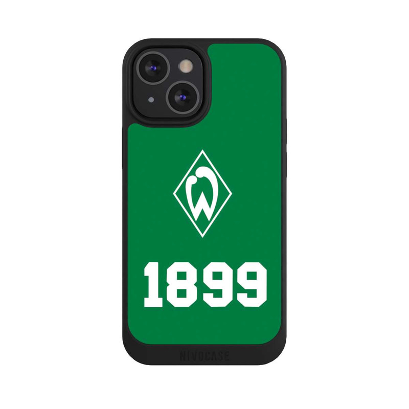 iPhone 13 Mini NIVOpure 1899 Grün-Weiß Lebenslang Grün - Werder Bremen